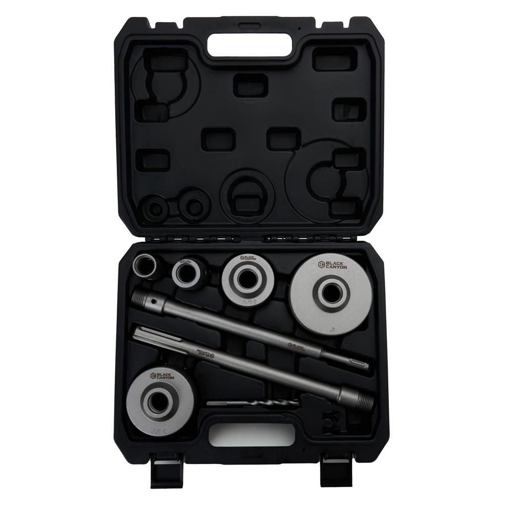 WYWY・オ400 12 PC Carbide Hole Saw Kit: 5/8